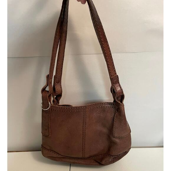 FOSSIL genuine leather 75082‎ handcrafted bag - Picture 1 of 16